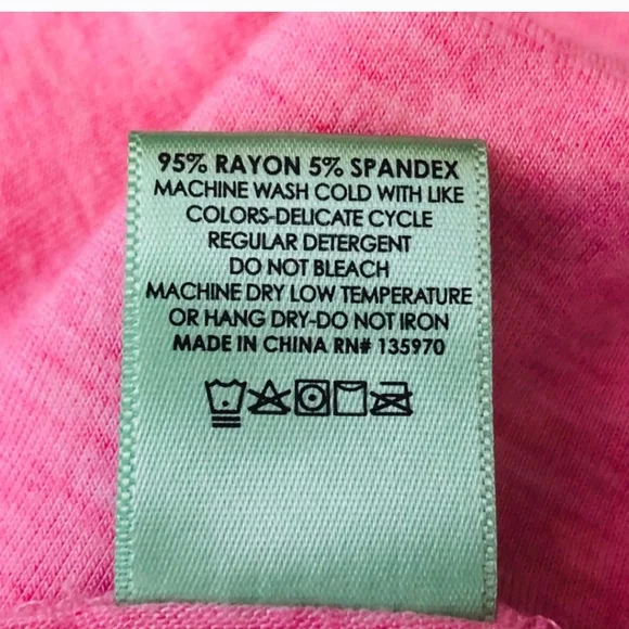 Honey Dew Pink T Shirt Women Size S - Picture 4 of 7